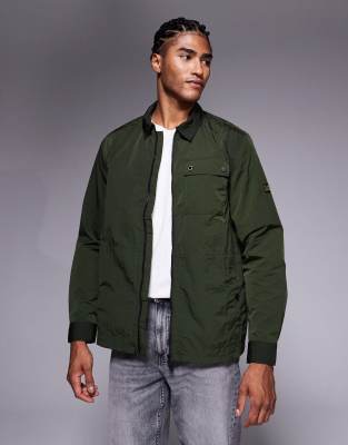 Barbour International Barbour International Inline overshirt in sage-Green