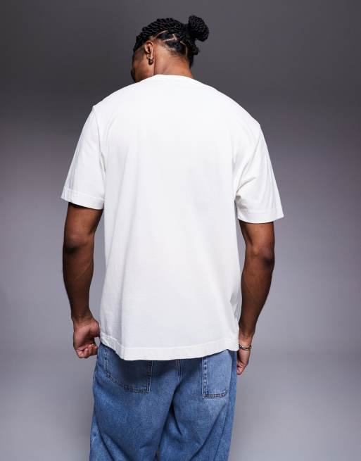 Barbour International – Irwin – Biały T-shirt z grafiką, 3 z 5