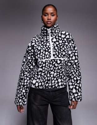 Barbour International - Jada - Mehrfarbiges Fleece-Shirt-Bunt