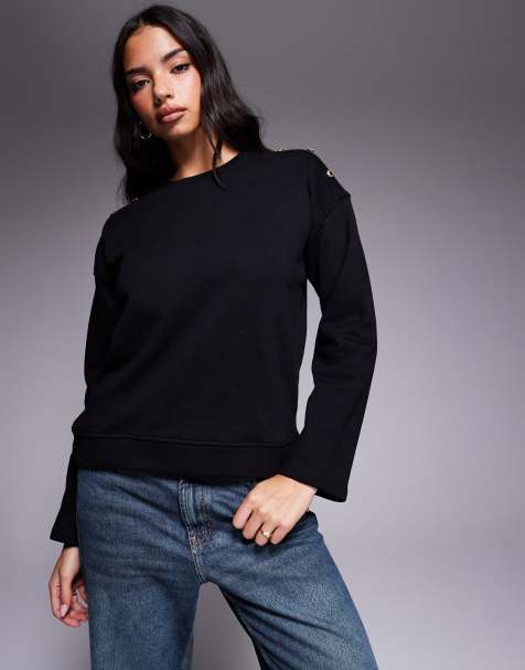 Barbour International Juliana sweatshirt in black - view 1