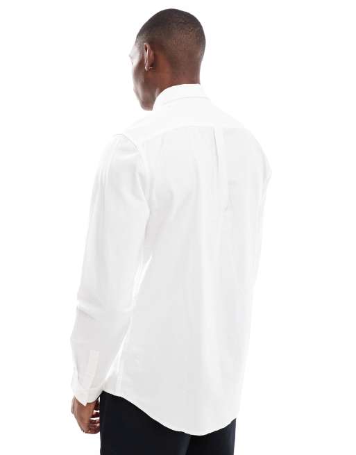 Barbour International Kinetic oxford shirt in white, 2 of 4