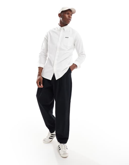 Barbour International Kinetic oxford shirt in white, 4 of 4
