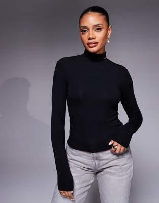 Barbour International Barbour International Kylie long sleeve top in black