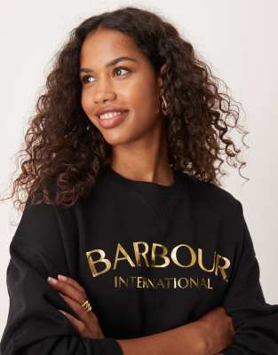 Barbour International Barbour International Laia Sweatshirt-Black