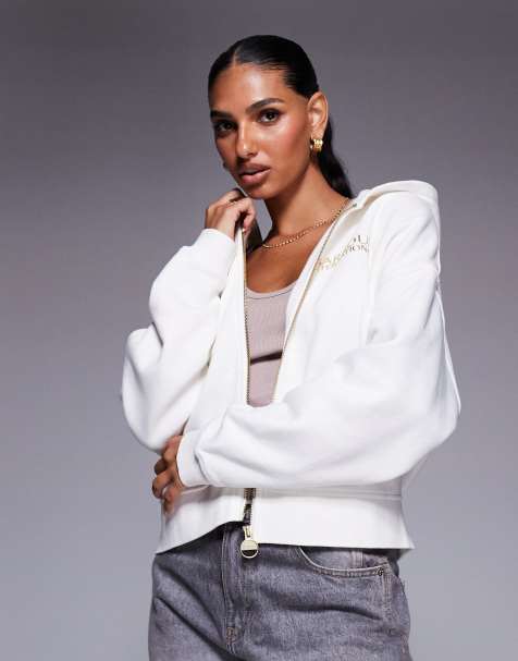 Barbour International - Lana - Sweat à fermeture éclair - Blanc - view 1