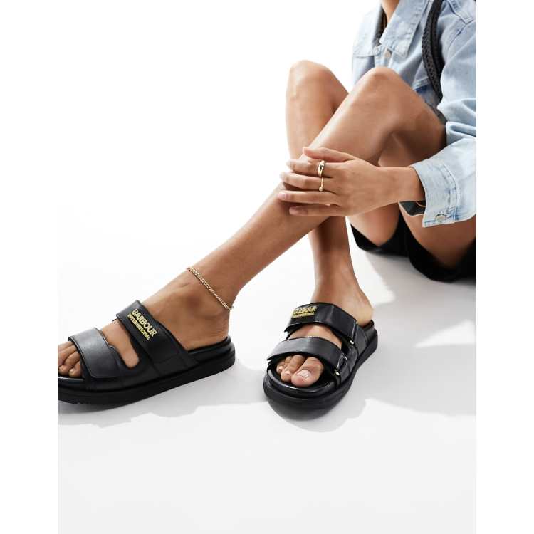 Velcro slip hot sale on sandals