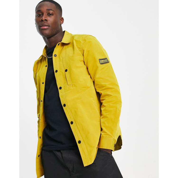 Barbour tailored jacket yellow online