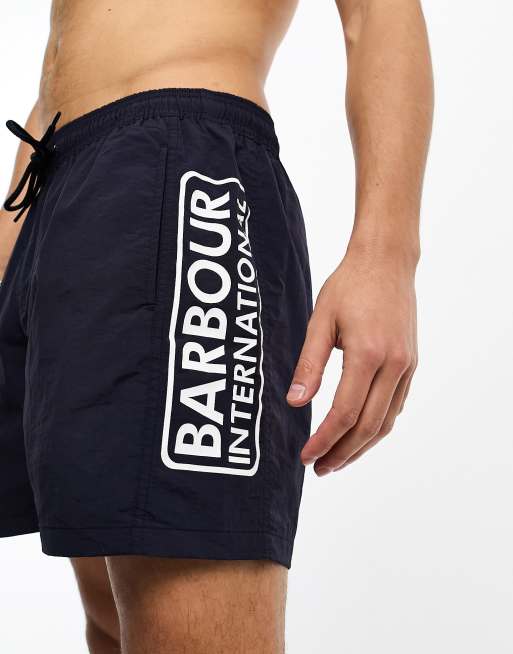 Barbour international hot sale swim shorts