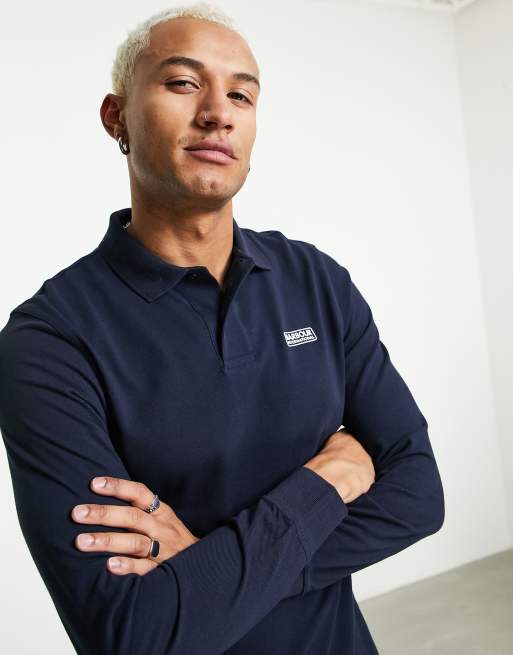 Barbour polo clearance long sleeve