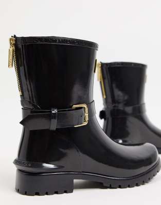 barbour zip wellies