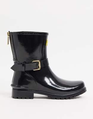 barbour zip wellies