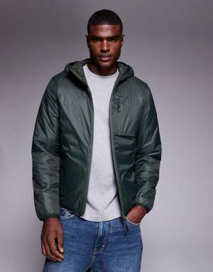 Barbour International Lumley quilted jacket in sage
