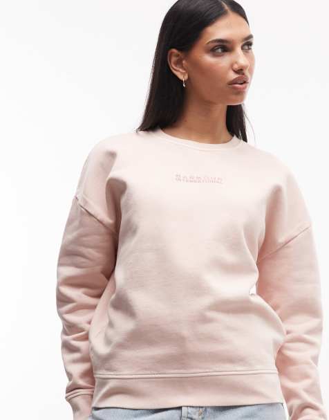 Barbour International - Lyra - Sweatshirt in roze met wassing - view 1