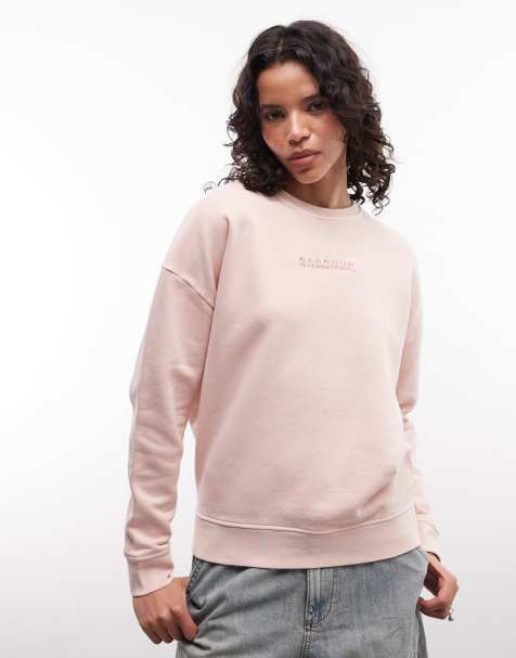 Barbour International Lyra sweatshirt in washed pink - view 1