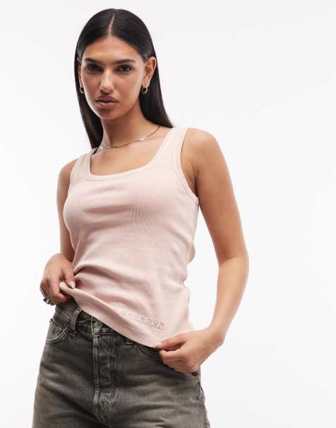Barbour International Lyra tank top in washed pink