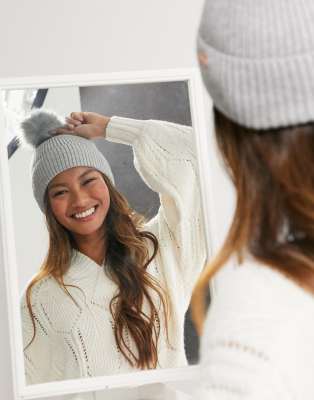 barbour mallory pom beanie