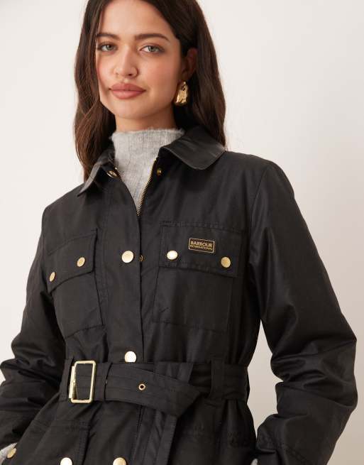 Barbour International Milla Wax coat, 3 of 4