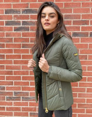 Miller Quilted jacket in khaki 