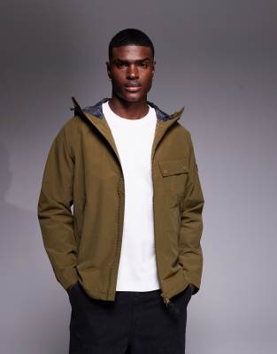 Barbour International Barbour International mispen waterproof jacket in light sage-Green