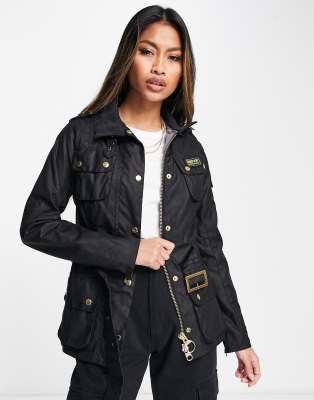 Barbour International Barbour International moto jacket in black