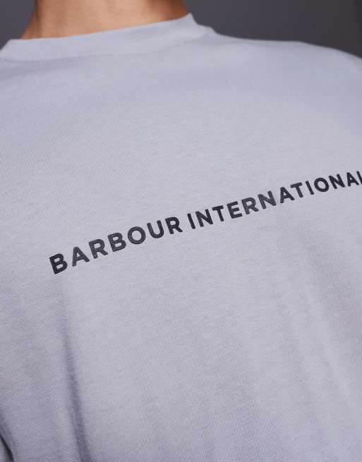 Barbour International – Motored – T-Shirt in Ultimate-Grau, 5 von 5