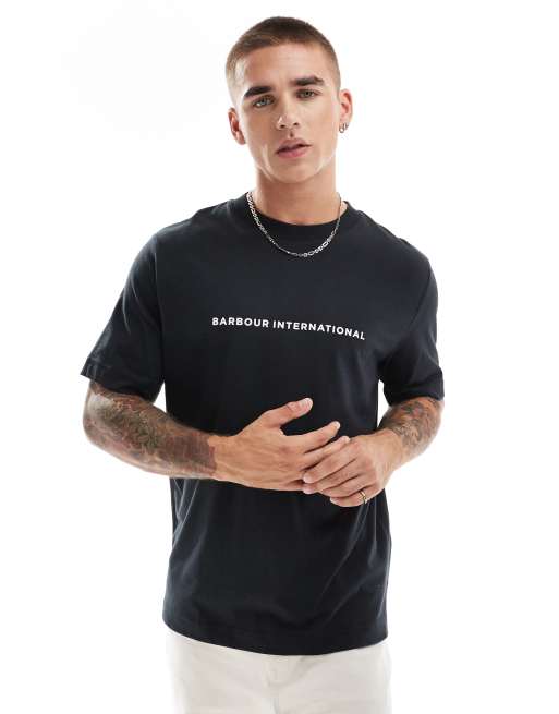 Barbour International - Motored - T-shirt - Noir