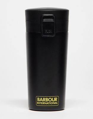 Barbour International travel mug in black - ASOS Price Checker