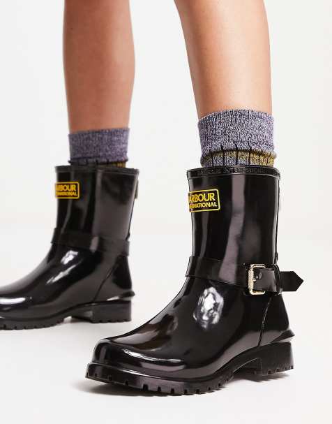 Bottes de pluie femme bleu marine hot sale