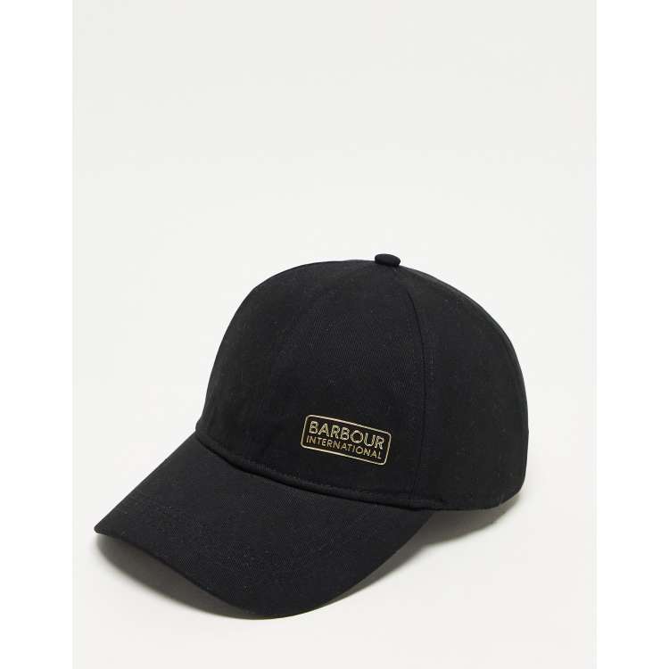 Barbour International Norton Cappello con visiera nero ASOS