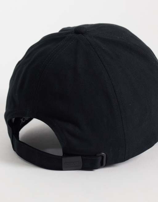 Barbour International Norton Drill logo sports cap in black, 2 of 3