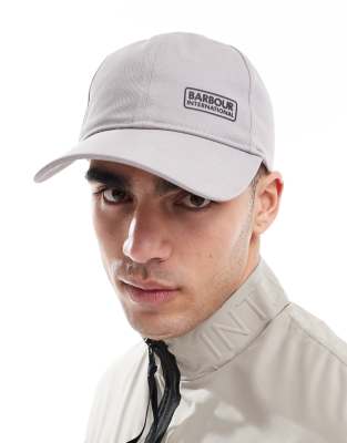 Barbour International Barbour International Norton sports cap in pale slate-Grey