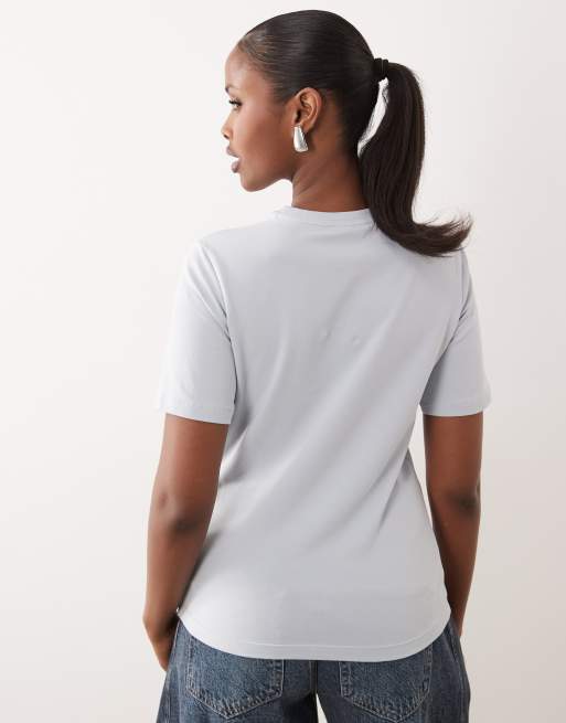 Barbour International - Nova - T-shirt met logo in lichtblauw, 4 van 4