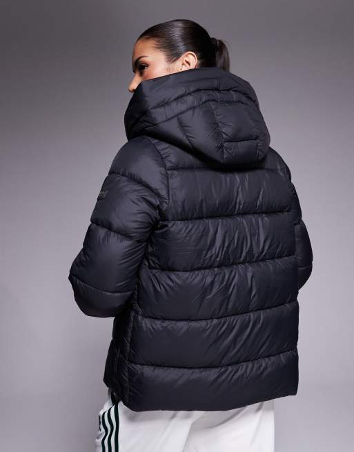 Barbour International – Olivio – Ocieplana czarna kurtka oversize , 2 z 4