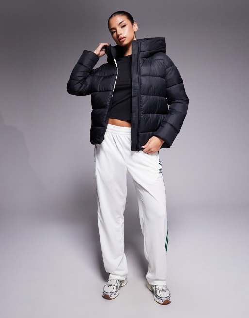 Barbour International – Olivio – Ocieplana czarna kurtka oversize , 4 z 4