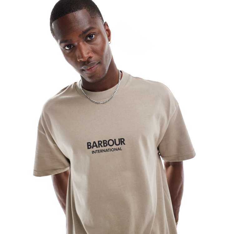 T shirt barbour international store