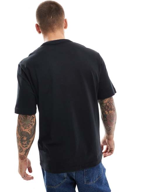 Barbour International – Otis – Czarny T-shirt z grafiką, 4 z 4