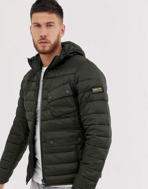 Barbour ouston jacket clearance green