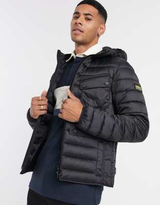 barbour ouston hooded quilt jacket