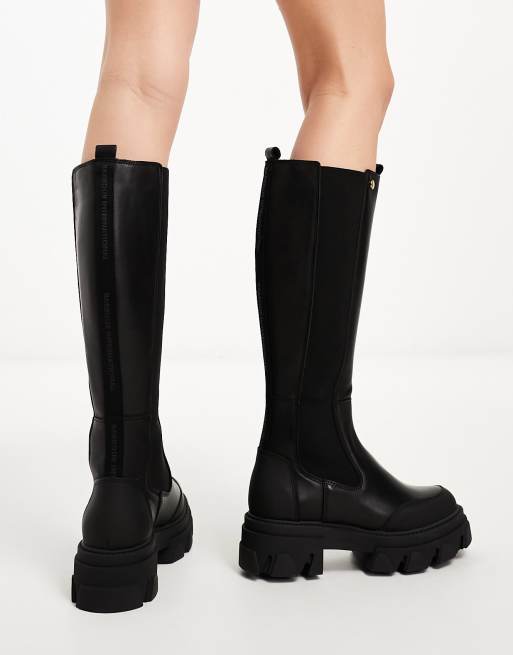 Barbour ladies store knee high boots