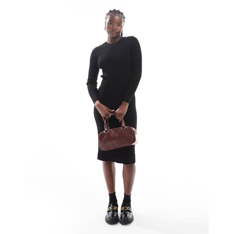 ワンピースその他 Barbour International Piquet Knitted Midi Dress Barbour International | Piquet Knitted Midi Dress | Black