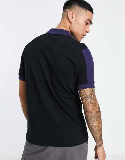 Black best sale barbour polo