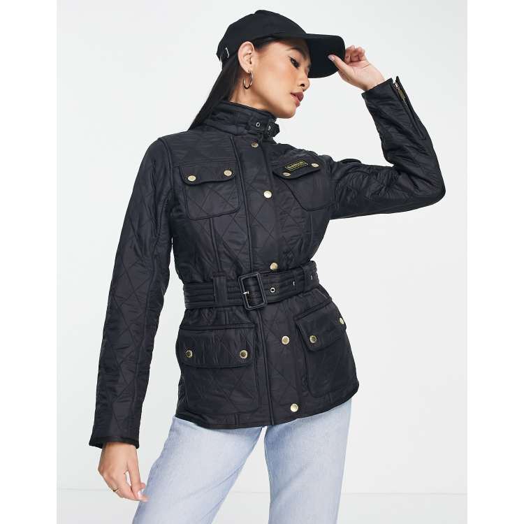 Barbour international discount polarquilt women's jacket