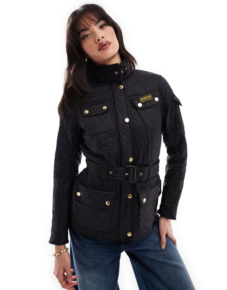 Barbour International Polarquilt classic jacket in black