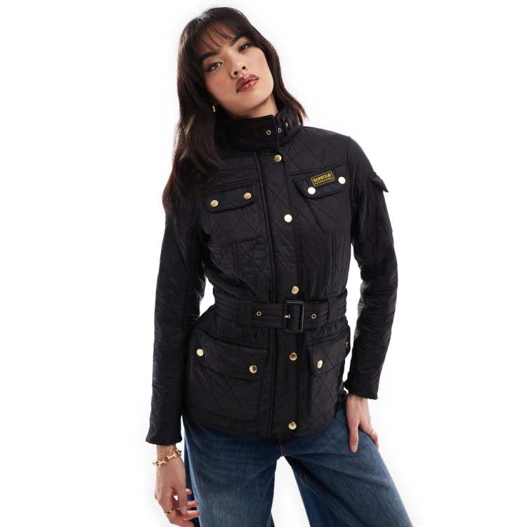 Women's barbour international clearance polarquilt jacket