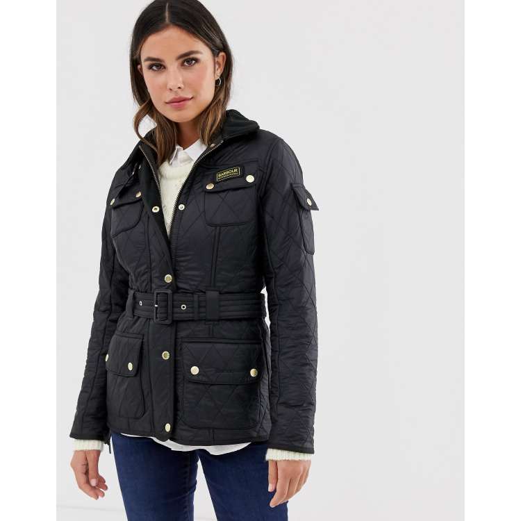 Barbour international polarquilt store jacket womens