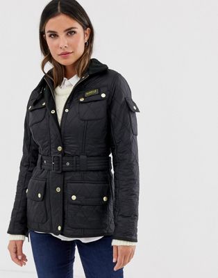 barbour international quilted