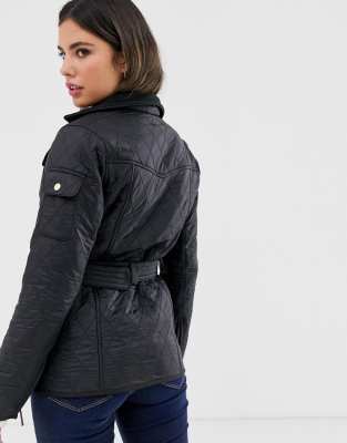 barbour international polarquilt jacket ladies