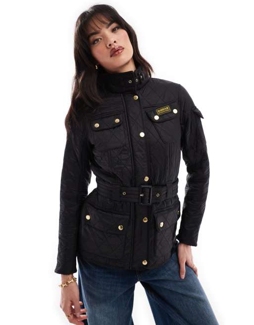 Barbour international - Polarquilt - Giacca classica nera