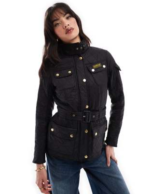 Barbour International - Polarquilt - Klassische Jacke in Schwarz-Black