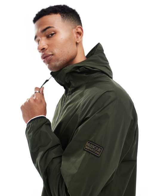 Barbour International Porter Giacca impermeabile verde salvia